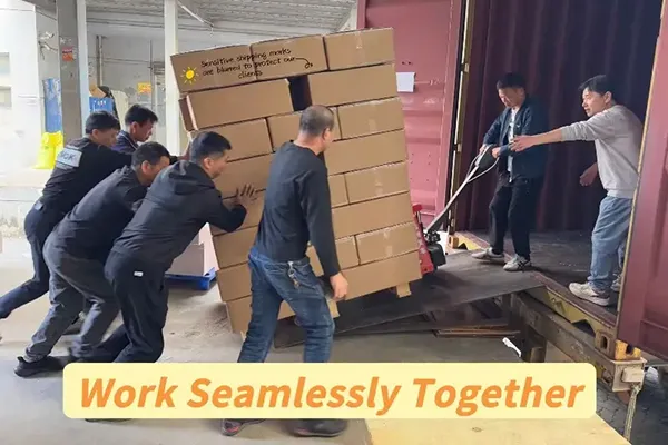 Verimli Yükleme - Cilt Bakımı Kağıt Kutularından oluşan 40HQ'luk bir konteyner